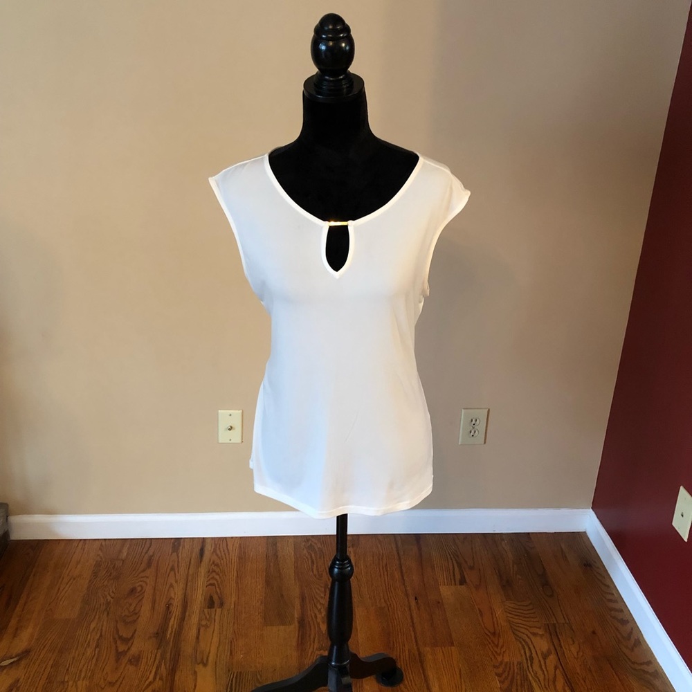 Calvin Klein suit separate top.